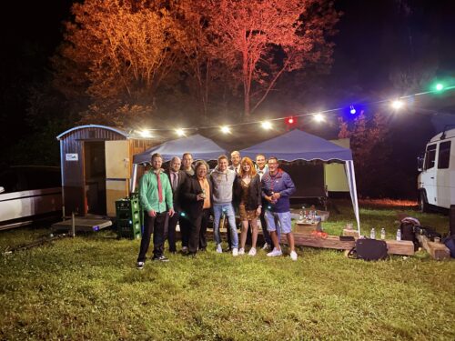 Sängerin Irina Kühn live mit der Band Jam Delay